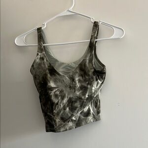 Tie-Dye Green Women's Top